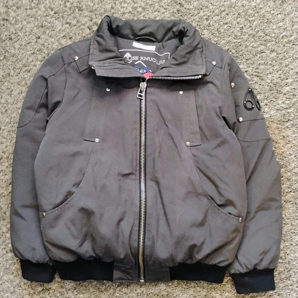 Boy's Gray Jacket Moose Knuckle
